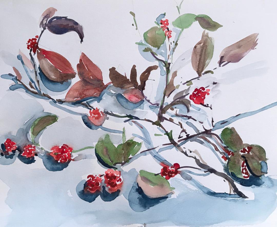 Nancy duVergne Smith, Shadow Dance Berries