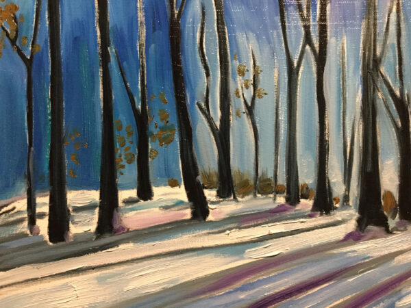 Winter Trees (study)