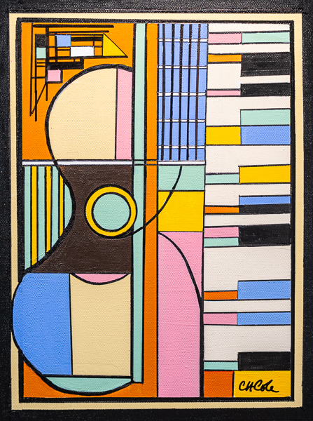 Still Life with Guitar and Piano